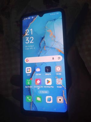 Oppo Reno 3 màu Đen