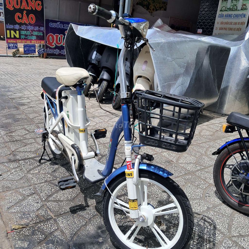 XE ĐẠP ĐIỆN HKBIKE CHẠY PIN 36V. Mua bán Xe điện tại Quận Cái Răng Cần Thơ được đăng bởi Xe điện Minh Nhiên  hình 1