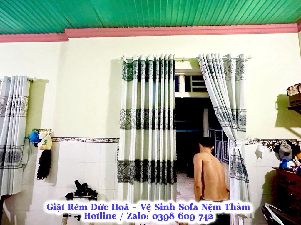 Giặt rèm cửa ở Hựu Thạnh, Đức Hòa, Long An. Dịch vụ tại Huyện Đức Hòa Long An được đăng bởi Dịch vụ vệ sinh và sửa chữa điện tại nhà ở Đức Hòa Long An hình 1