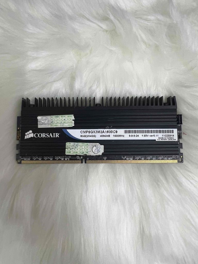 RAM Corsair Dominator DDR3 4GB Đen. Mua bán Linh kiện (RAM, Card...) tại Thành phố Thủ Đức Tp Hồ Chí Minh được đăng bởi Nhựt Minh Store hình 1