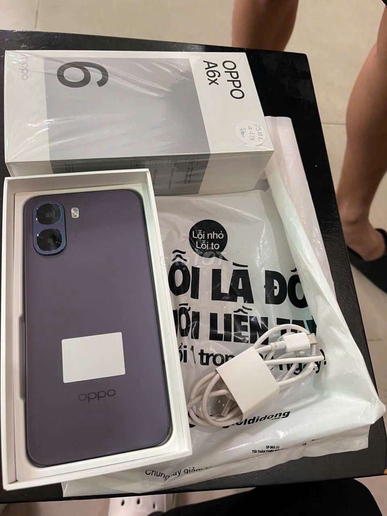 Oppo A6x 128GB Tím. Mua bán Điện thoại tại Quận Bình Thạnh Tp Hồ Chí Minh được đăng bởi Nam hình 1