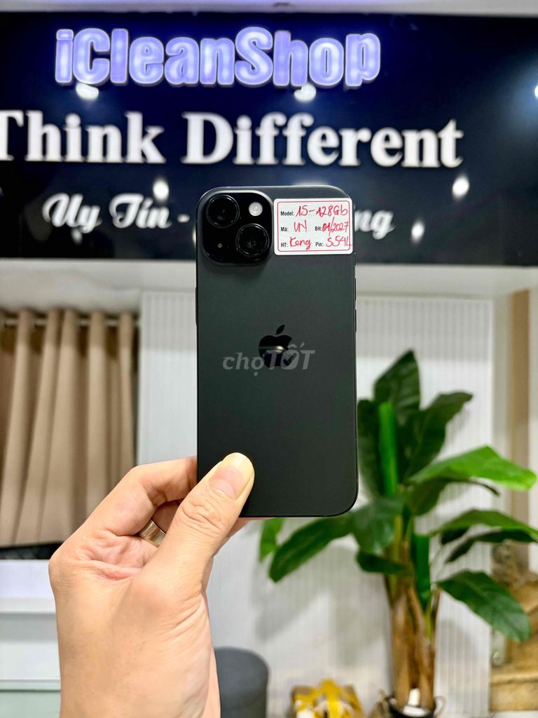 iPhone 15 128GB Đen VN Likenew s54Lần 01/2027. Mua bán Điện thoại tại Quận Đống Đa Hà Nội được đăng bởi Quý Hoàng hình 1