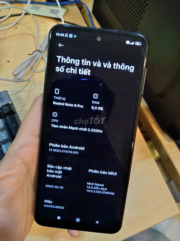 Xiaomi Redmi Note 9 Pro Xanh Dương 64GB. Mua bán Điện thoại tại Quận Gò Vấp Tp Hồ Chí Minh được đăng bởi Hồ Thị Quỳnh Thơ hình 4