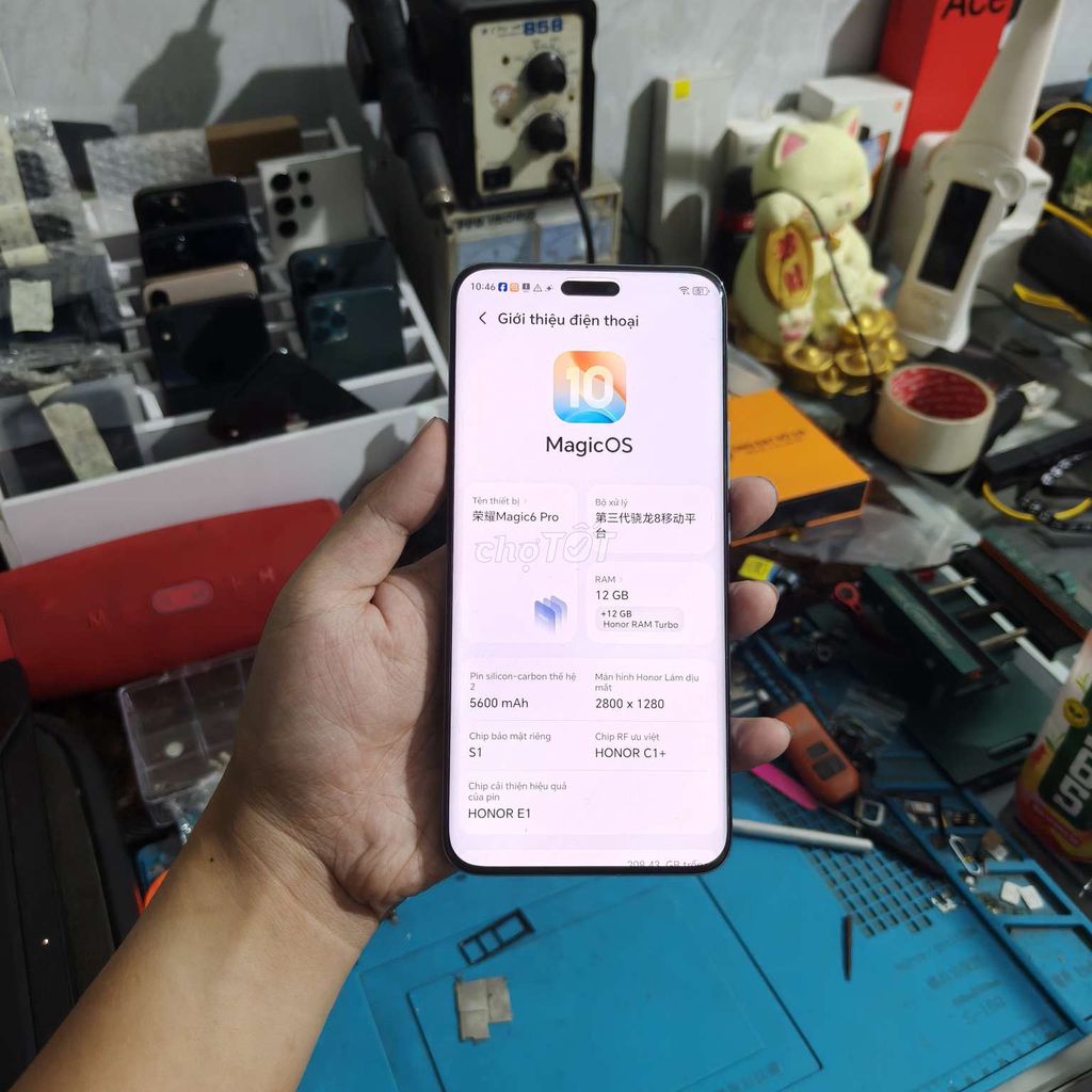 Honor Magic 6 Pro 12/256gb zin đẹp keng. Mua bán Điện thoại tại Thành phố Thủ Đức Tp Hồ Chí Minh được đăng bởi HP hình 1