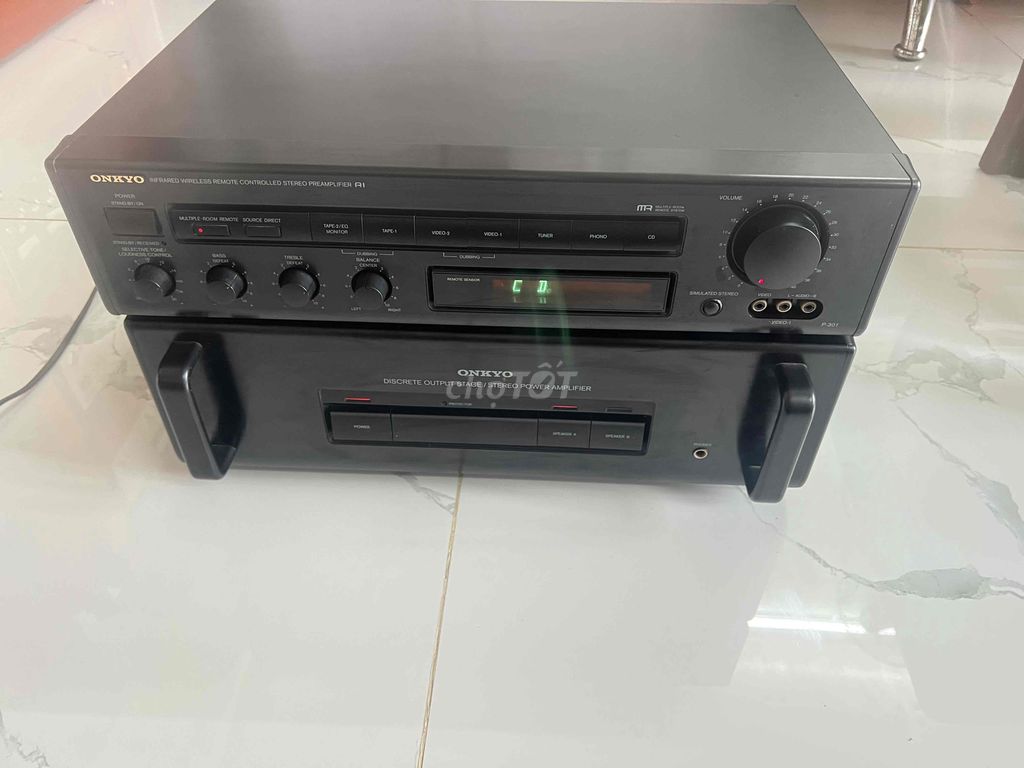 Bộ Pre và Pown ONKYO (P-301 và M-501)