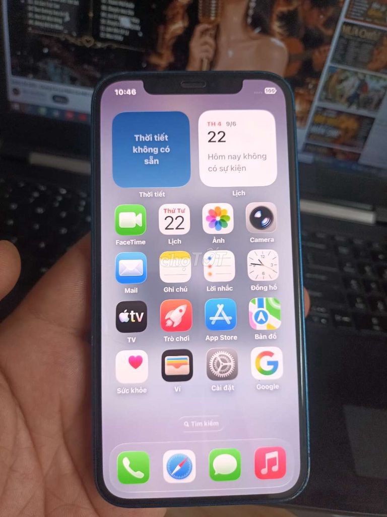 Apple iPhone 12 64GB Xanh Mỹ Đã sử dụng. Mua bán Điện thoại tại Quận Gò Vấp Tp Hồ Chí Minh được đăng bởi Hung  hình 1