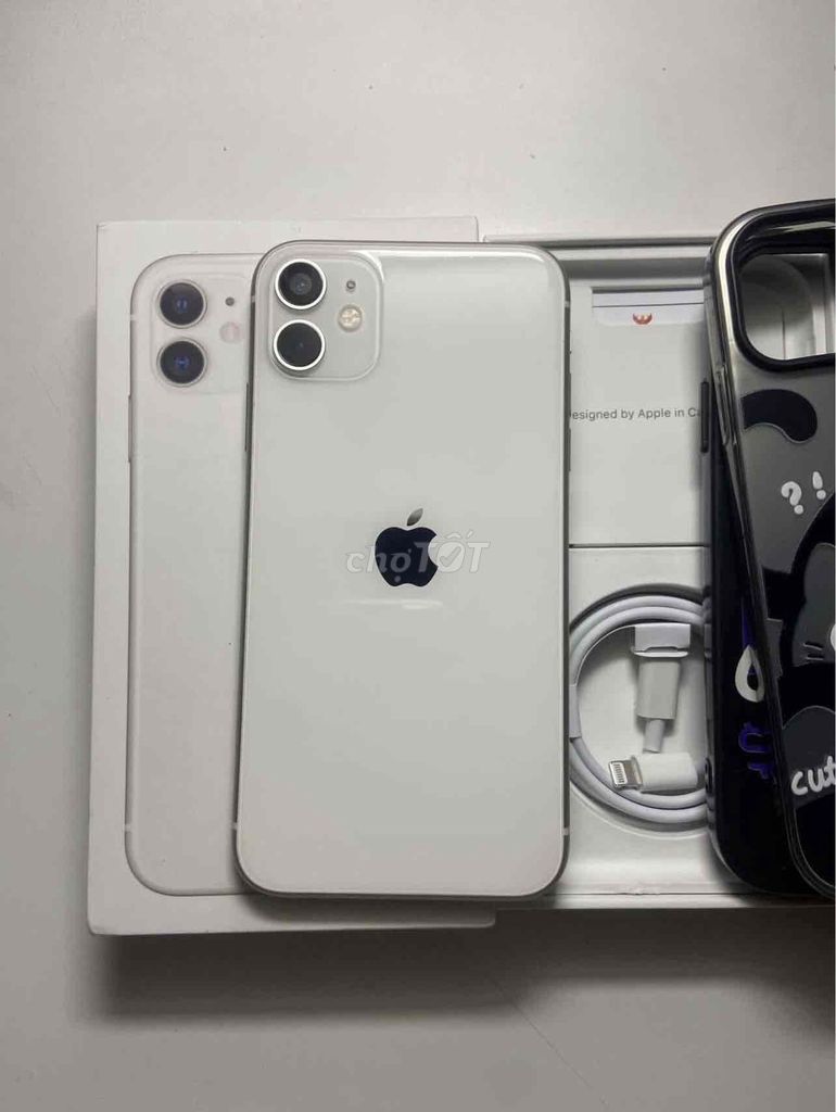 iPhone 11 64GB Trắng FULLBOX BH APPLE 04/2022. Mua bán Điện thoại tại Quận Hà Đông Hà Nội được đăng bởi iStock Hà Nội Zin Đẹp Chất hình 1