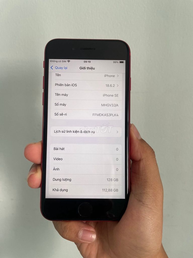 Apple iPhone SE 2020 128GB Đỏ Quốc tế. Mua bán Điện thoại tại Quận 12 Tp Hồ Chí Minh được đăng bởi Hội Đồ Điện Tử hình 1