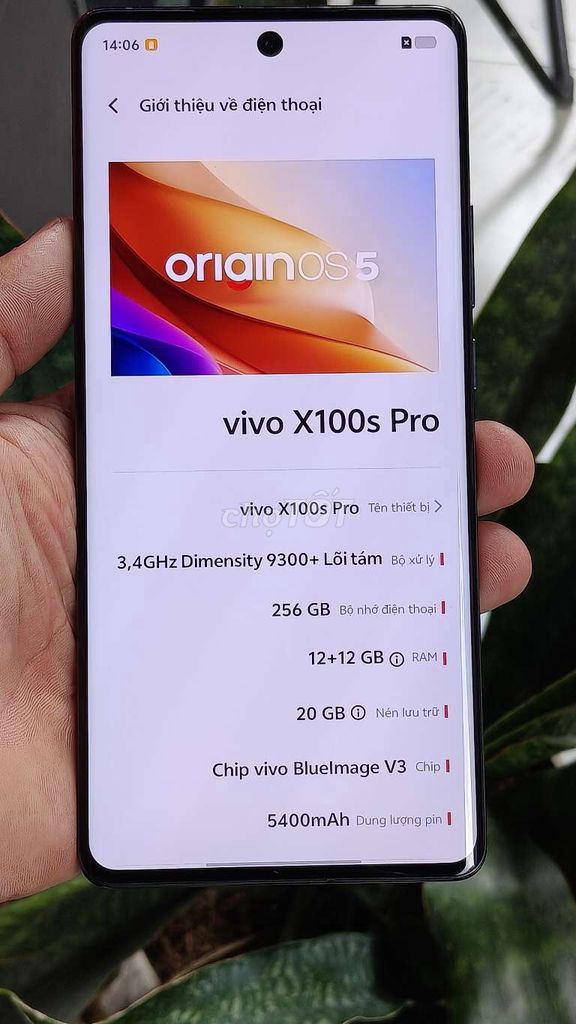 Vivo X100s Pro 256GB Đen Dimensity 9300+. Mua bán Điện thoại tại Quận 10 Tp Hồ Chí Minh được đăng bởi Samurai hình 1