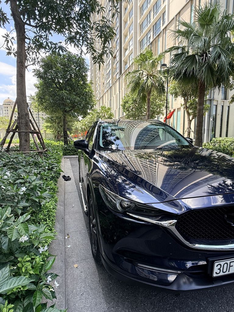 Mazda CX5 2019 синий кавансайт 95000 км