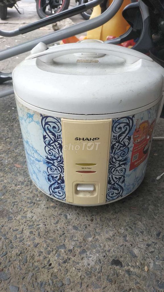 Nồi cơm điện Sharp KS-181TJV 1.8 lít Trắng. Mua bán Bếp, lò, đồ điện nhà bếp tại Thành phố Biên Hòa Đồng Nai được đăng bởi Anh Phúc hình 1