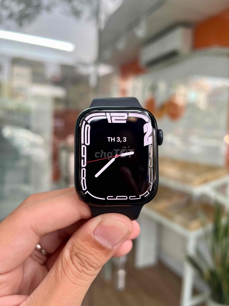 🍎 Apple Watch Series 7 45mm Đen eSIM Pin 100% VN/A