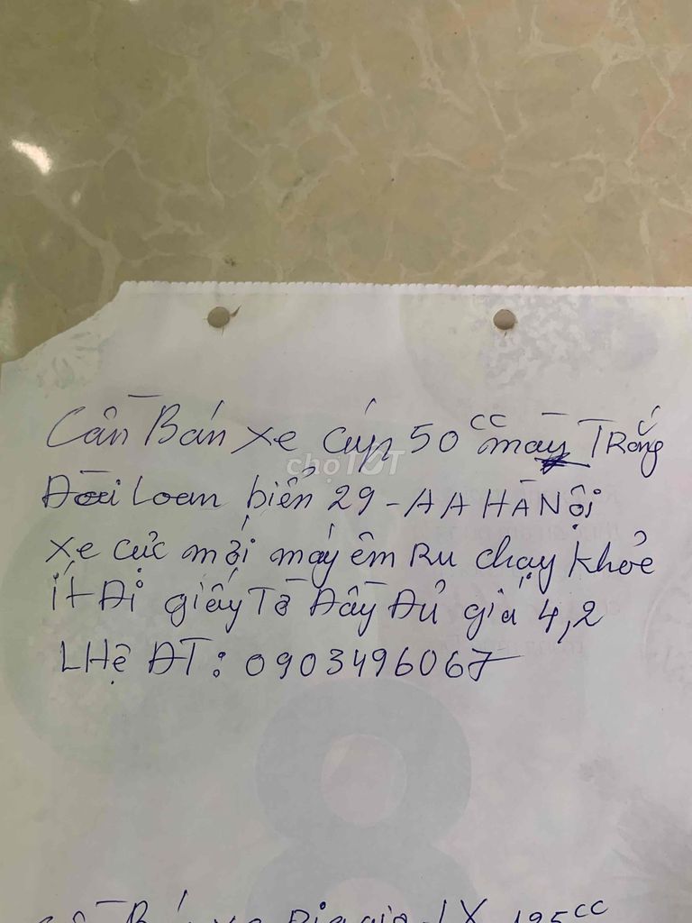 Xe Cúp 50cc màu trắng Đài Loan. Mua bán Xe máy tại Quận Hai Bà Trưng Hà Nội được đăng bởi Nguyễn Đức Quang hình 6