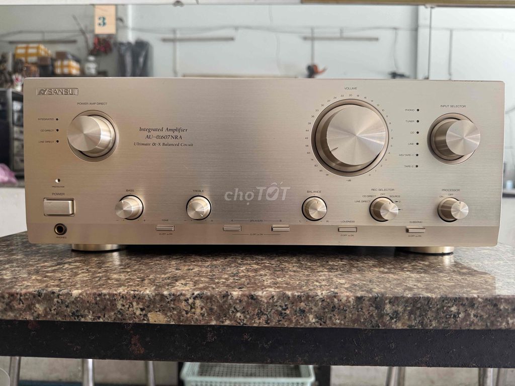 Amply Sansui au-@607NRA cs-220w máy chạy 8 sò NAP. Mua bán Tivi, Âm thanh tại Quận 12 Tp Hồ Chí Minh được đăng bởi Thao Đặng hình 1