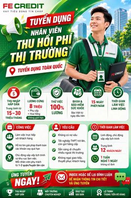 Nhân Viên Thu Hồi Nợ Địa Bàn - Tuyên Quang