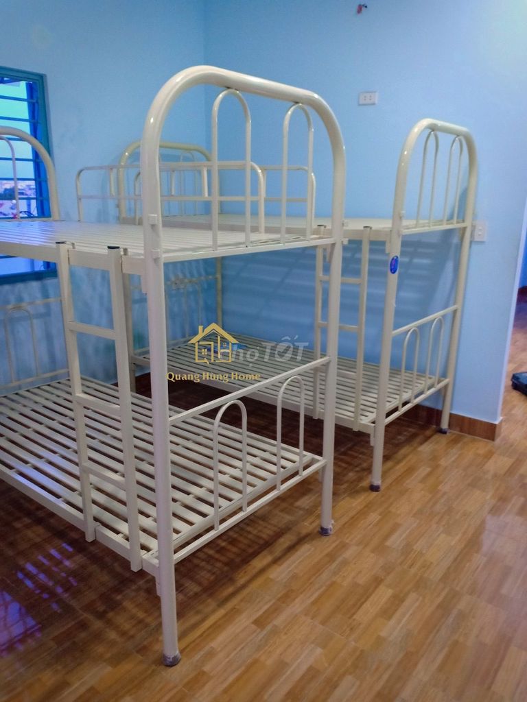 Giường tầng Ống tròn-GIƯỜNG TẦNG SẮT=GIƯỜNG SẮT ==. Mua bán Giường, chăn ga gối nệm tại Quận Bình Thạnh Tp Hồ Chí Minh được đăng bởi Nội thất Quang Hùng hình 1