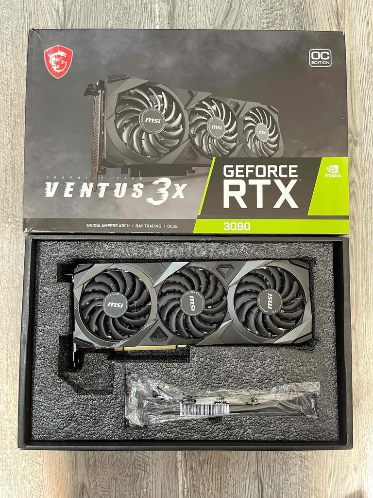 Vga 3090 msi ventus 3x like new