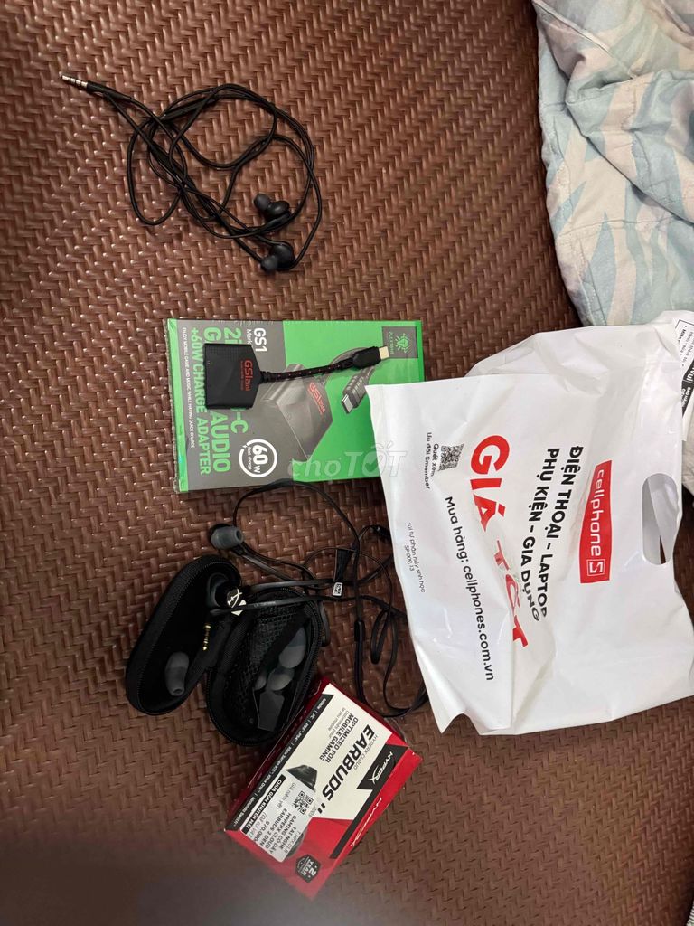 Tai nghe HyperX Earbuds 2 Đen. Mua bán Tivi, Âm thanh tại Quận Hai Bà Trưng Hà Nội được đăng bởi đức hình 1