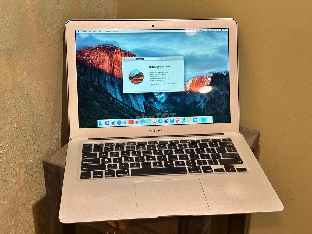 Apple MacBook Air 2013 i5 4GB/128GB. Mua bán Laptop tại Huyện Giồng Trôm Bến Tre được đăng bởi Macbook xách tay giá rẻ hình 1