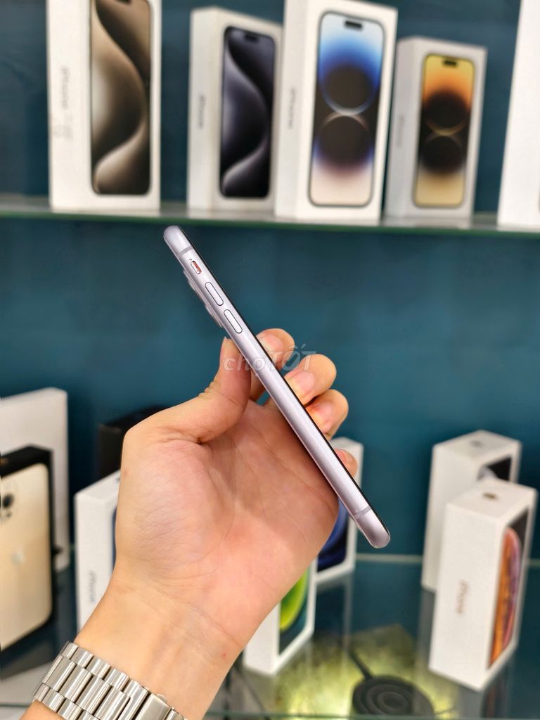 SALE iPhone 11 128GB Tím chuẩn zin nguyên bản. Mua bán Điện thoại tại Quận Phú Nhuận Tp Hồ Chí Minh được đăng bởi TYMO Việt Nam hình 5