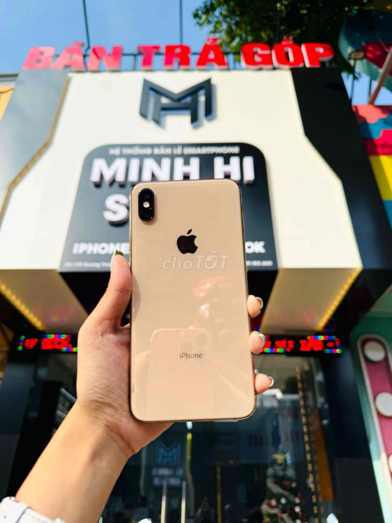 Apple iPhone XS Max 64/256/512GB Vàng. Mua bán Điện thoại tại Quận Gò Vấp Tp Hồ Chí Minh được đăng bởi MINH HI CHUYÊN IPHONE ZIN GIÁ TỐT hình 1