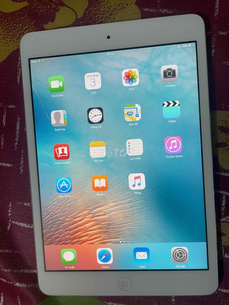 Apple iPad mini 1 64GB Bạc. Mua bán Máy tính bảng tại Quận Cẩm Lệ Đà Nẵng được đăng bởi Nguyễn Lĩnh hình 1