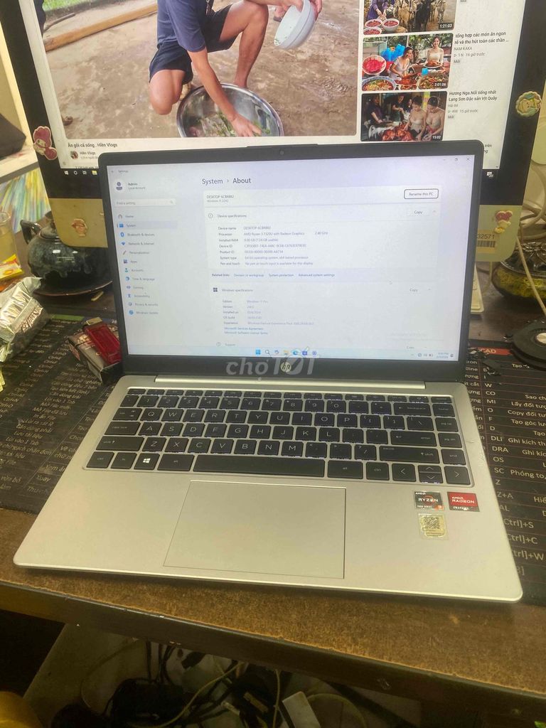 HP 14-em0xxx AMD R3 8GB/256GB 14 inch. Mua bán Laptop tại Quận Hoàng Mai Hà Nội được đăng bởi Mac98 hình 1