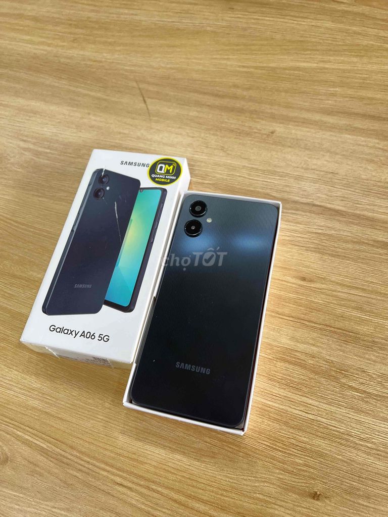 Samsung Galaxy A06 5G 64GB Đen. Mua bán Điện thoại tại Quận Gò Vấp Tp Hồ Chí Minh được đăng bởi Quang Minh Mobile  hình 1