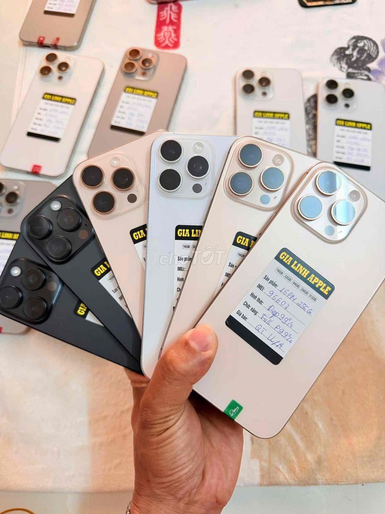 Apple iPhone 16 Pro Max 256GB đẹp 99% quốc tế zin. Mua bán Điện thoại tại Quận Cái Răng Cần Thơ được đăng bởi Trần Thanh Tuấn  hình 1
