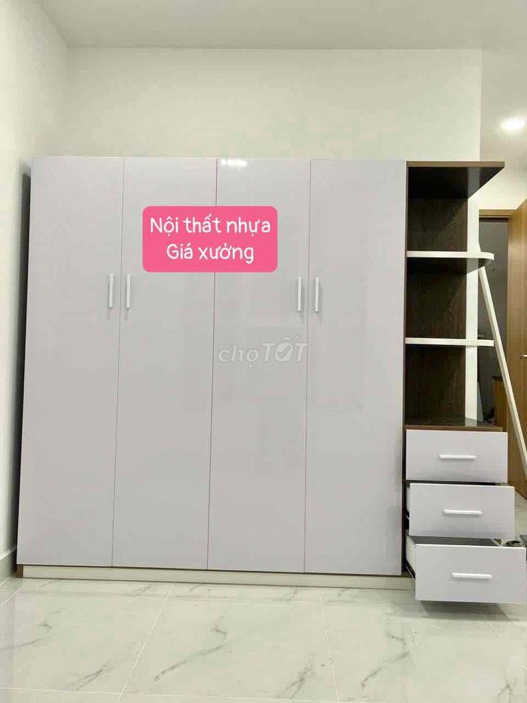 Tủ áo taiwan nhựa mới 100% BH 12 tháng #tủ nhựa ĐL