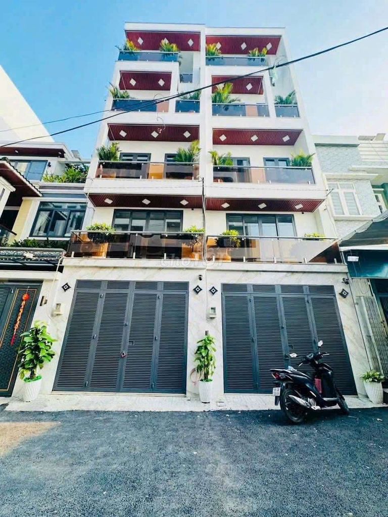 Giảm sâu 600tr, Nhà phố 4x14m 1lững 3 lầu đường 6m Thạnh xuân 25