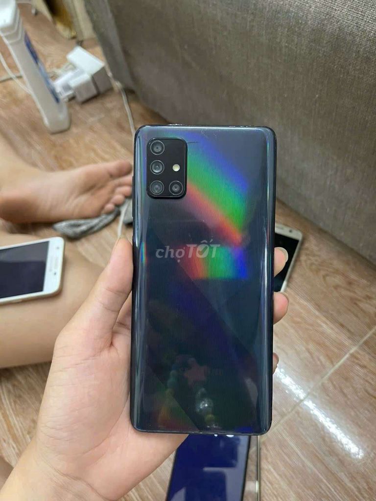 Samsung A71, 8/128g, mất vân, có nfc . Mua bán Điện thoại tại Thành phố Thủ Dầu Một Bình Dương được đăng bởi Phước Mobile hình 1