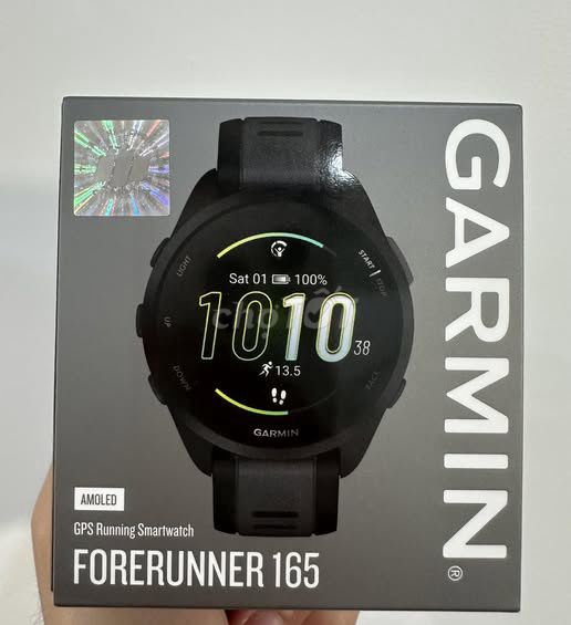 Garmin Forerunner 165 Đen. Mua bán Thiết bị đeo thông minh tại Quận 5 Tp Hồ Chí Minh được đăng bởi Hội Đồ Điện Tử hình 1