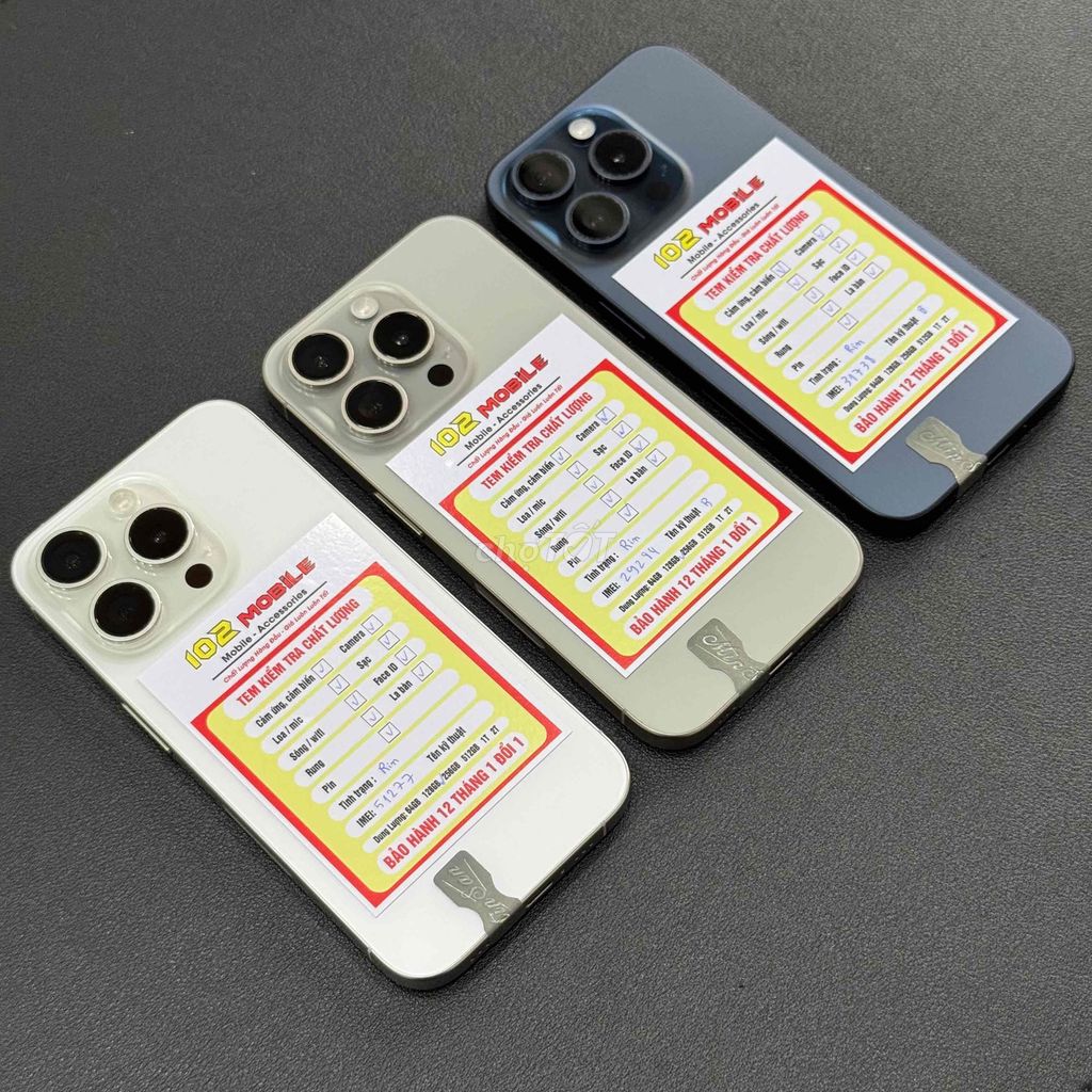 iPhone 15 Pro 128GB Đen, Bạc, Xám máy đẹp keng. Mua bán Điện thoại tại Thành phố Buôn Ma Thuột Đắk Lắk được đăng bởi Nguyễn Hoàng hình 1