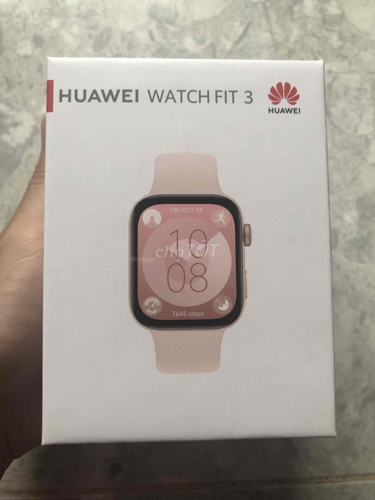 HUAWEI WATCH FIT 3 - HỒNG - NEW SEAL