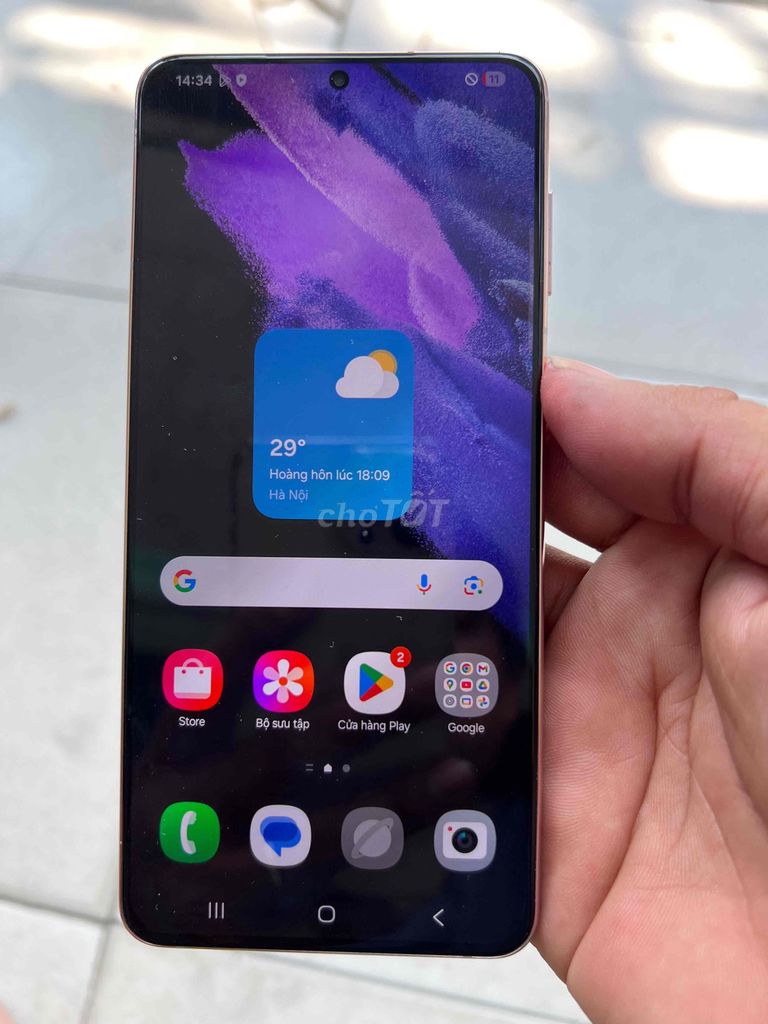 Samsung Galaxy S21+ 5G 128GB Tím. Mua bán Điện thoại tại Thành phố Dĩ An Bình Dương được đăng bởi shop máy củ zin uy tín hình 1