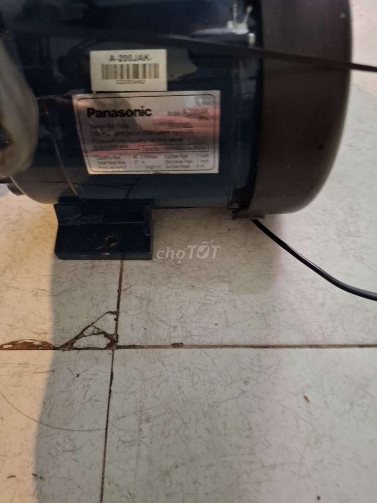 Máy bơm tăng áp Panasonic J200. Mua bán Đồ chuyên dụng, Giống nuôi trồng tại Quận 7 Tp Hồ Chí Minh được đăng bởi Tien Nguyen hình 1