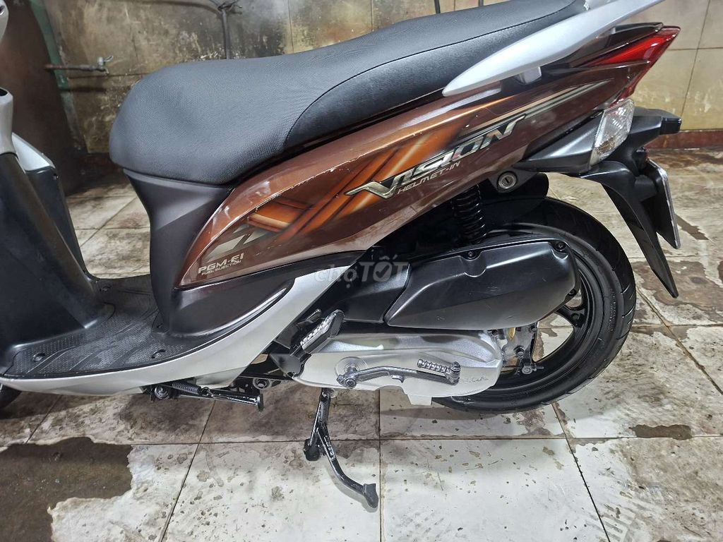 Honda Vision FI 2012 коричневый-черный-серебристый