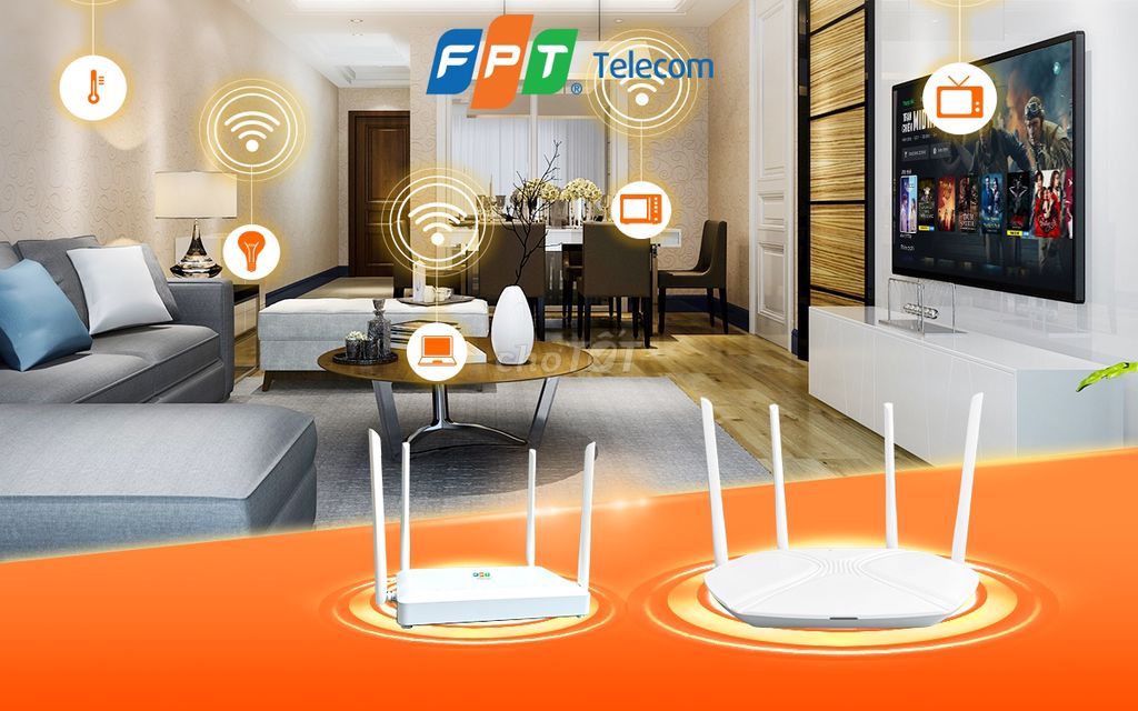 Miễn phí lắp đặt wifi FPT tốc độ cao