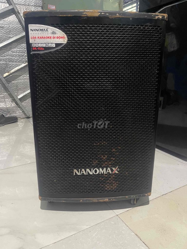 loa kéo NANOMAX BASS 40 thùng gỗ