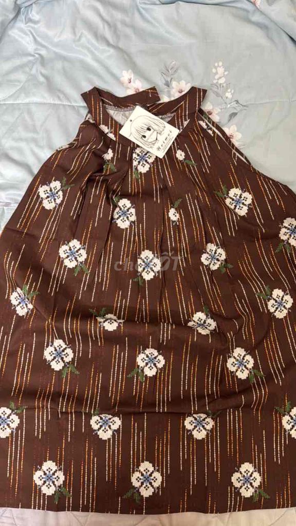 Váy nữ vải mềm mại hoa văn. Mua bán Quần áo tại Thành phố Thái Nguyên Thái Nguyên được đăng bởi duong nha hình 1