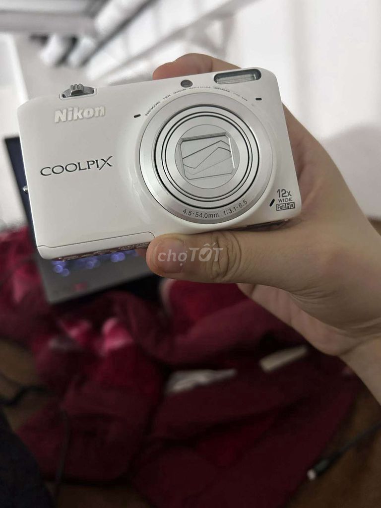 Máy ảnh Nikon Coolpix S6500 Trắng. Mua bán Máy ảnh, Máy quay tại Quận Bắc Từ Liêm Hà Nội được đăng bởi Văn Cuờng hình 1