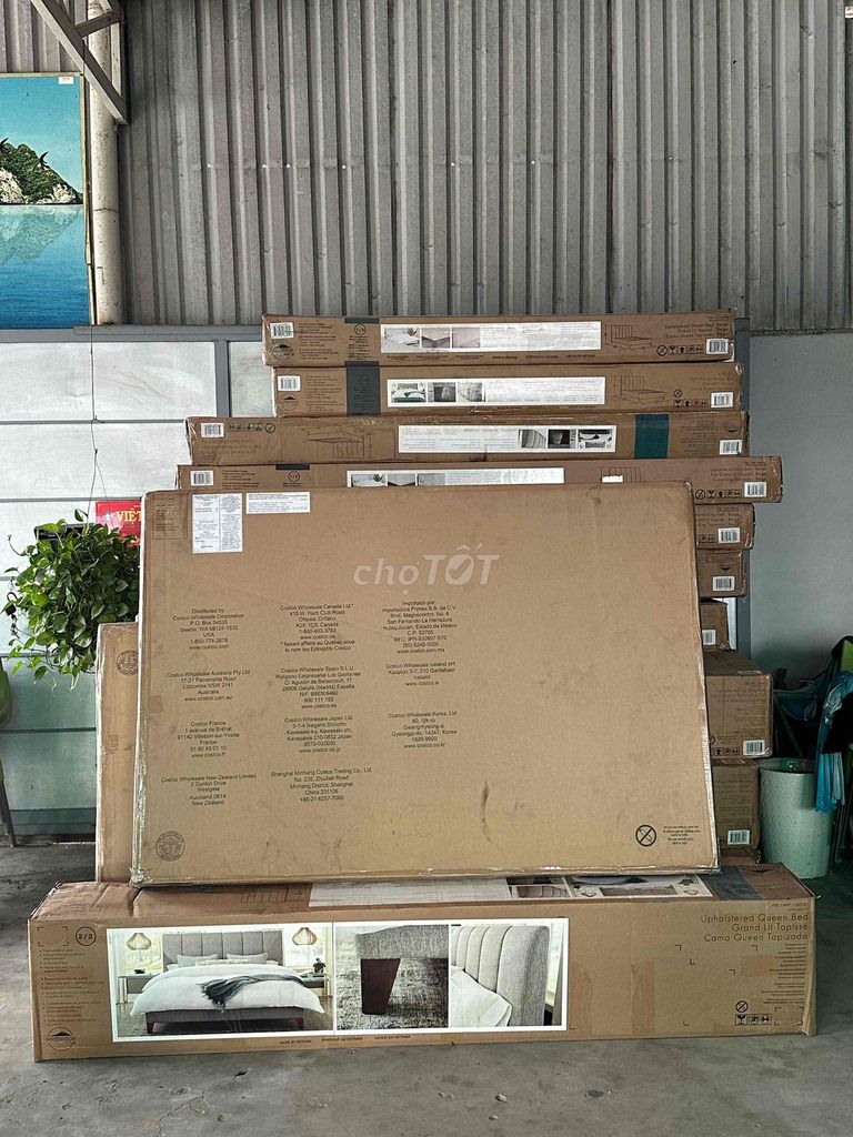 Giường ngủ 1m6x2m Xám Mỹ. Mua bán Giường, chăn ga gối nệm tại Thành phố Cà Mau Cà Mau được đăng bởi Trương Mỹ Nhung hình 1