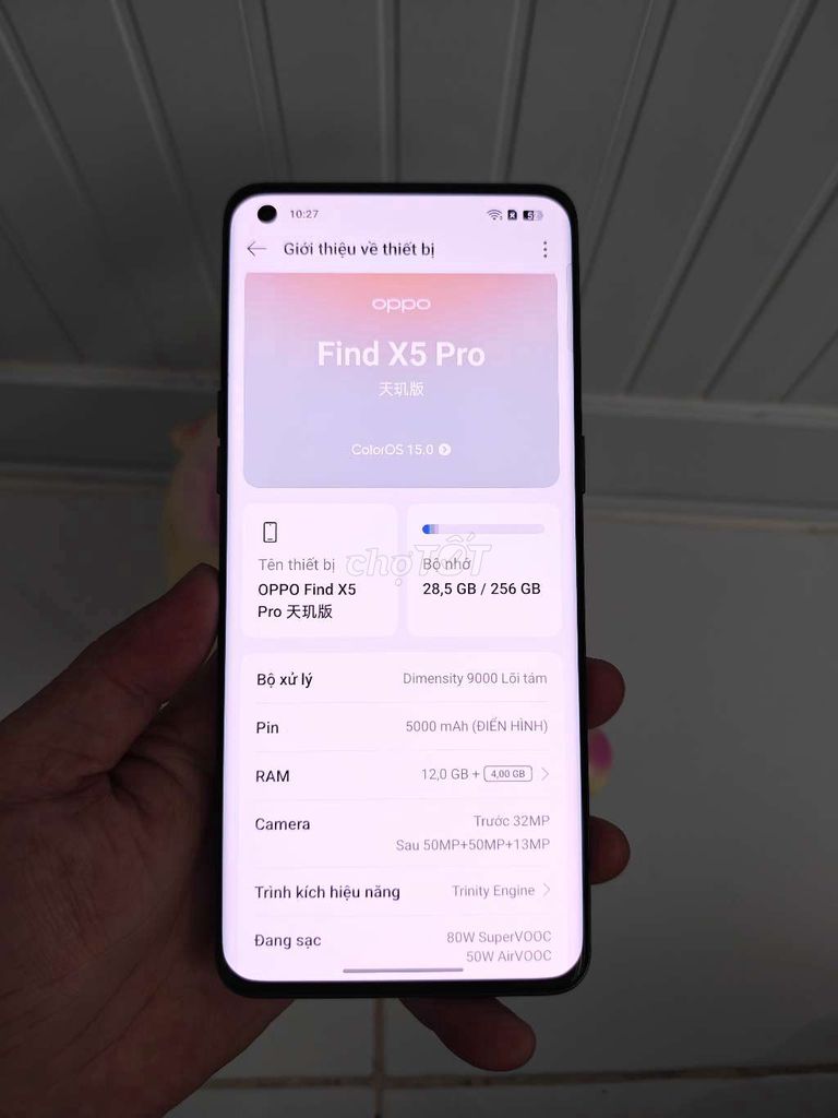 OPPO Find X5 Pro 12/256GB Đẹp. Mua bán Điện thoại tại Quận Gò Vấp Tp Hồ Chí Minh được đăng bởi thanh thuỷ hình 1