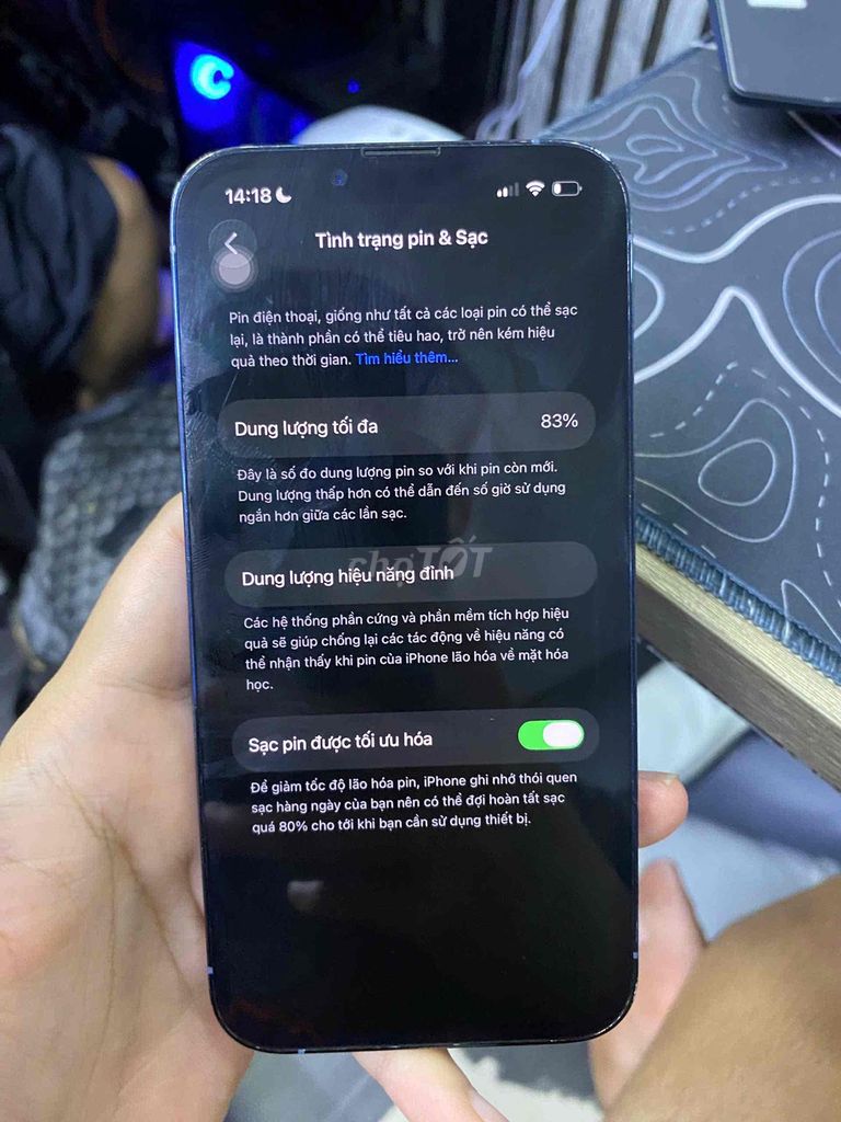 iPhone 13 Pro 128GB Xanh Đã sử dụng. Mua bán Điện thoại tại Quận 6 Tp Hồ Chí Minh được đăng bởi Bobby hình 1
