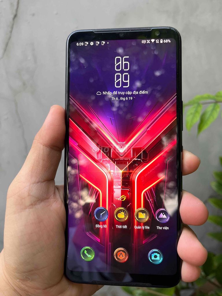 ROG Phone 3 Đen. Mua bán Điện thoại tại Thành phố Pleiku Gia Lai được đăng bởi bi trần hình 1