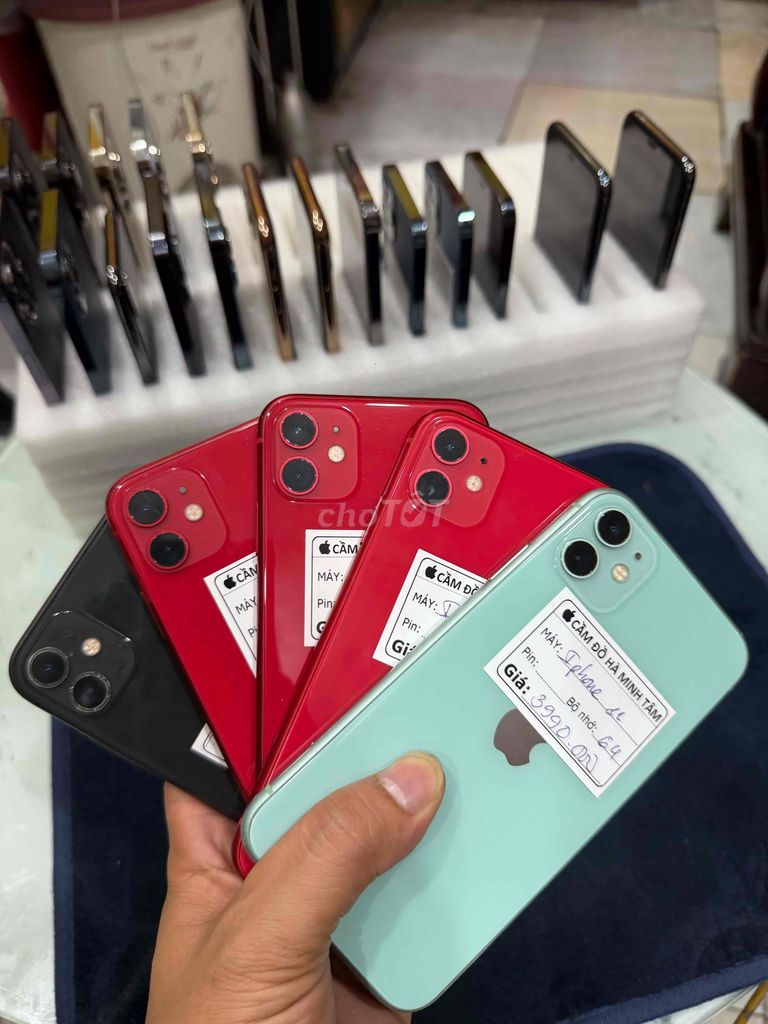 Apple iPhone 11 64GB Đỏ, Đen, Xanh. Mua bán Điện thoại tại Thành phố Thuận An Bình Dương được đăng bởi cầm đồ Hà Minh Tâm  hình 1