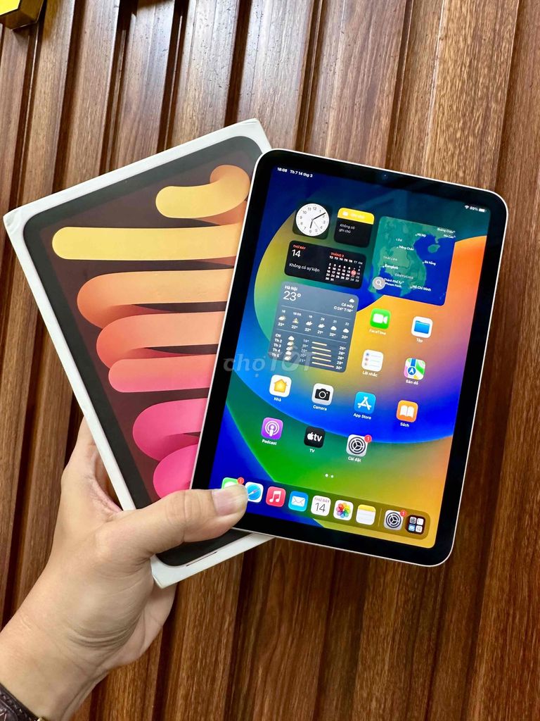 Apple iPad Mini 6 64GB Hồng. Mua bán Máy tính bảng tại Thành phố Mỹ Tho Tiền Giang được đăng bởi Sang Mobile hình 1