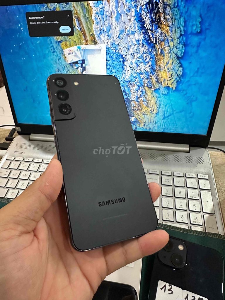 Samsung Galaxy S22+ 256GB Xám Đã sử dụng. Mua bán Điện thoại tại Thành phố Dĩ An Bình Dương được đăng bởi junstar store hình 1