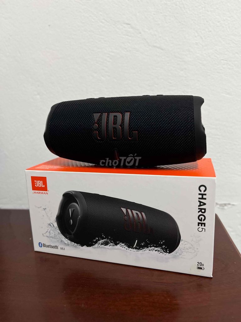 Loa Bluetooth JBL Charge 5 Đen. Mua bán Tivi, Âm thanh tại Quận Bình Thuỷ Cần Thơ được đăng bởi Thiên Duy hình 1